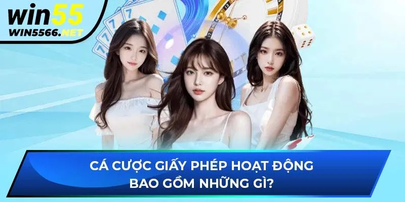 Cá cược giấy phép hoạt động bao gồm những gì?